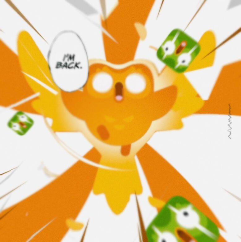 Duolingo "He's back!" '25